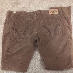 Hollister Women's Corduroy Brown Jeans